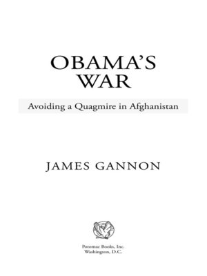cover image of Obama's War